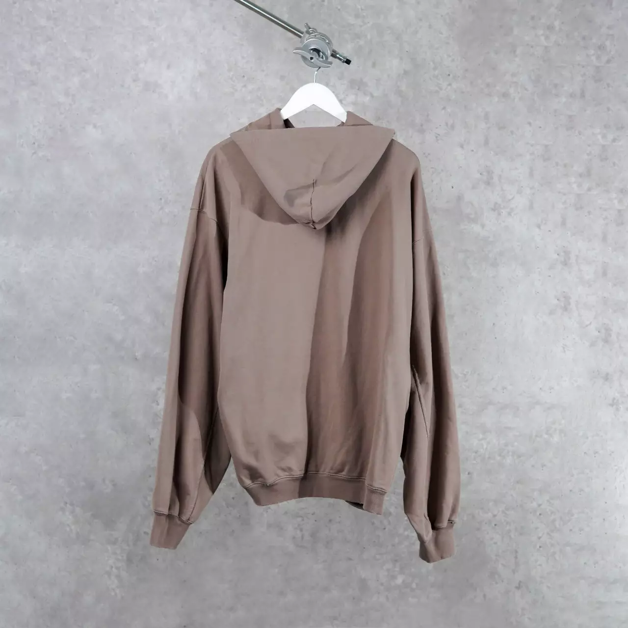 Jaket BALENCIAGA BOXY BLACK TAUPE HOODIE 100% ORIGINAL