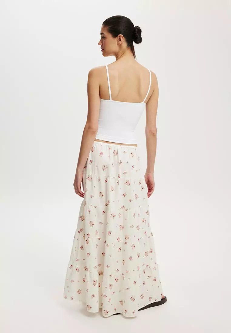 Haven Multi Tiered Maxi Skirt