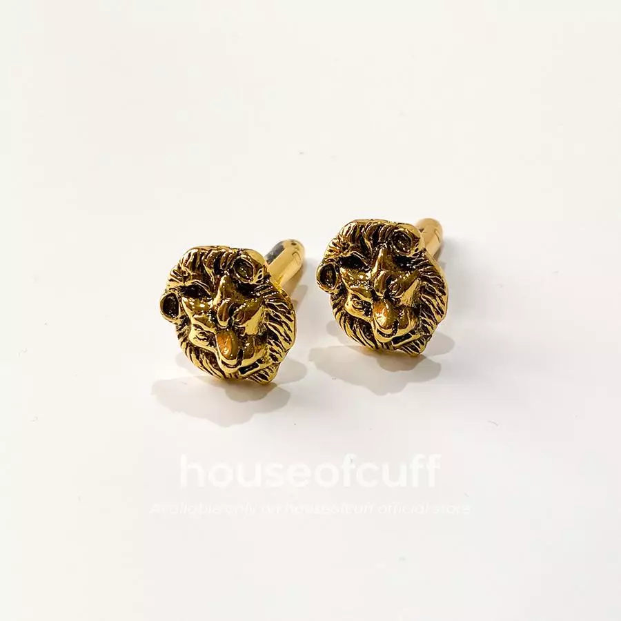 Houseofcuff cufflinks manset kancing Egypt Mythology Sekhmet