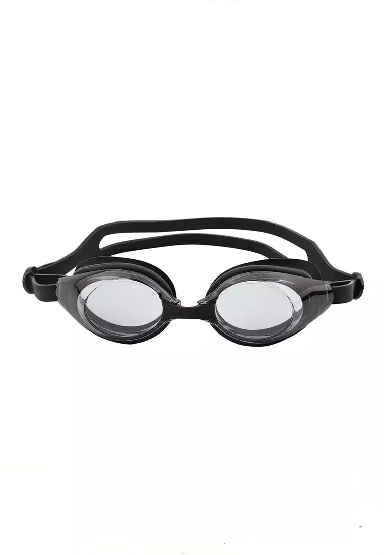 Javen Kacamata Renang Anti Fog Anak dan Dewasa Unisex Material PC Silicon ORIGINAL - Black