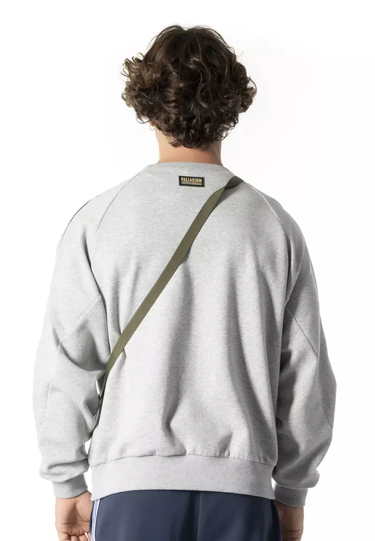 男裝復古 PALLADIUM LOGO 圓領衛衣