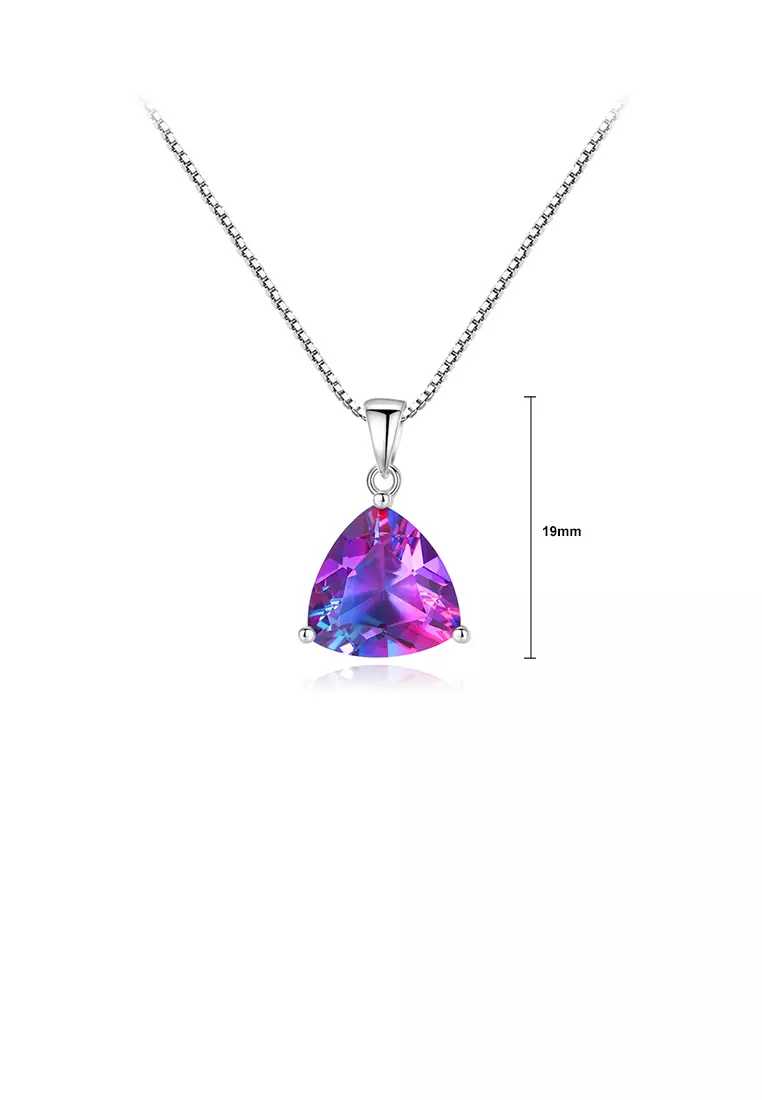 Cheap sale purple necklace