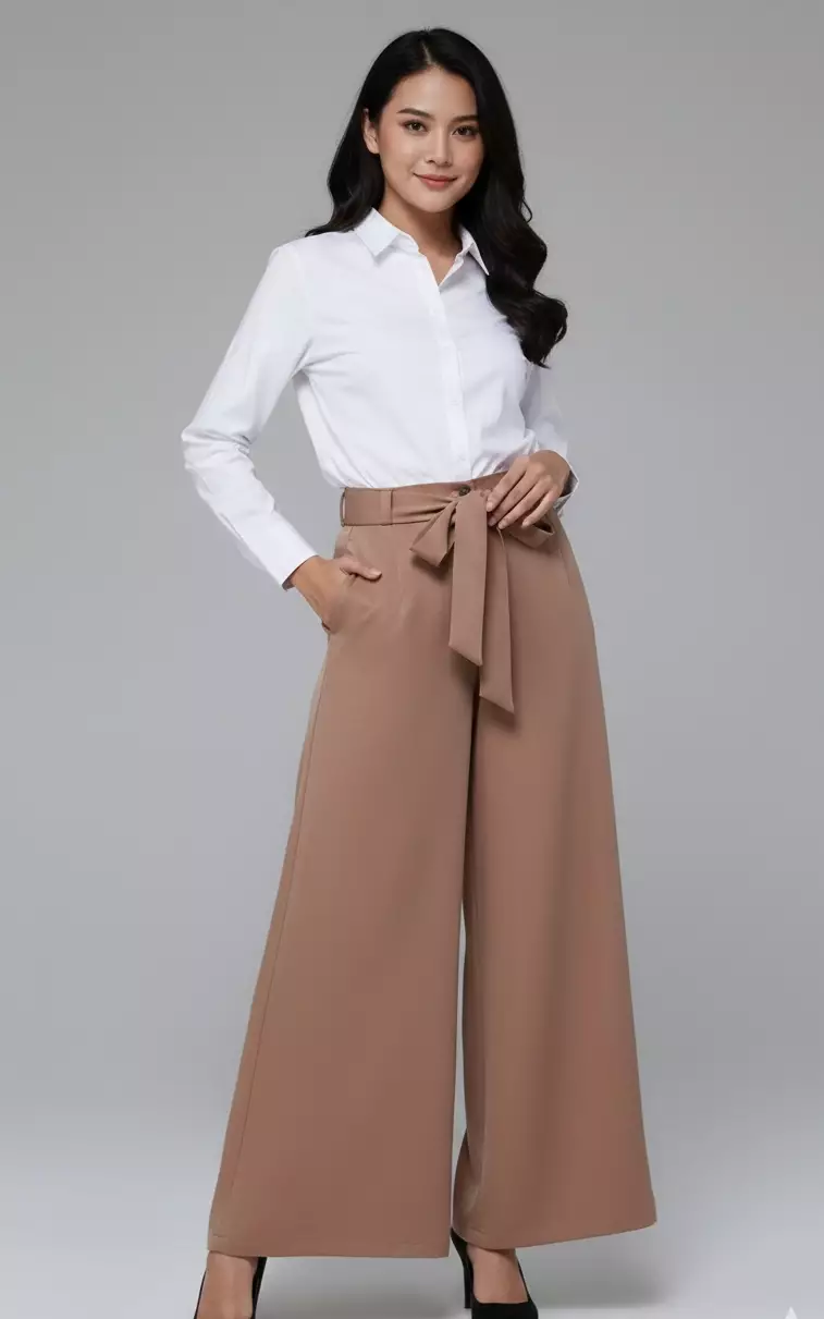 Celana Panjang Wanita - Palazzo Basic Arra