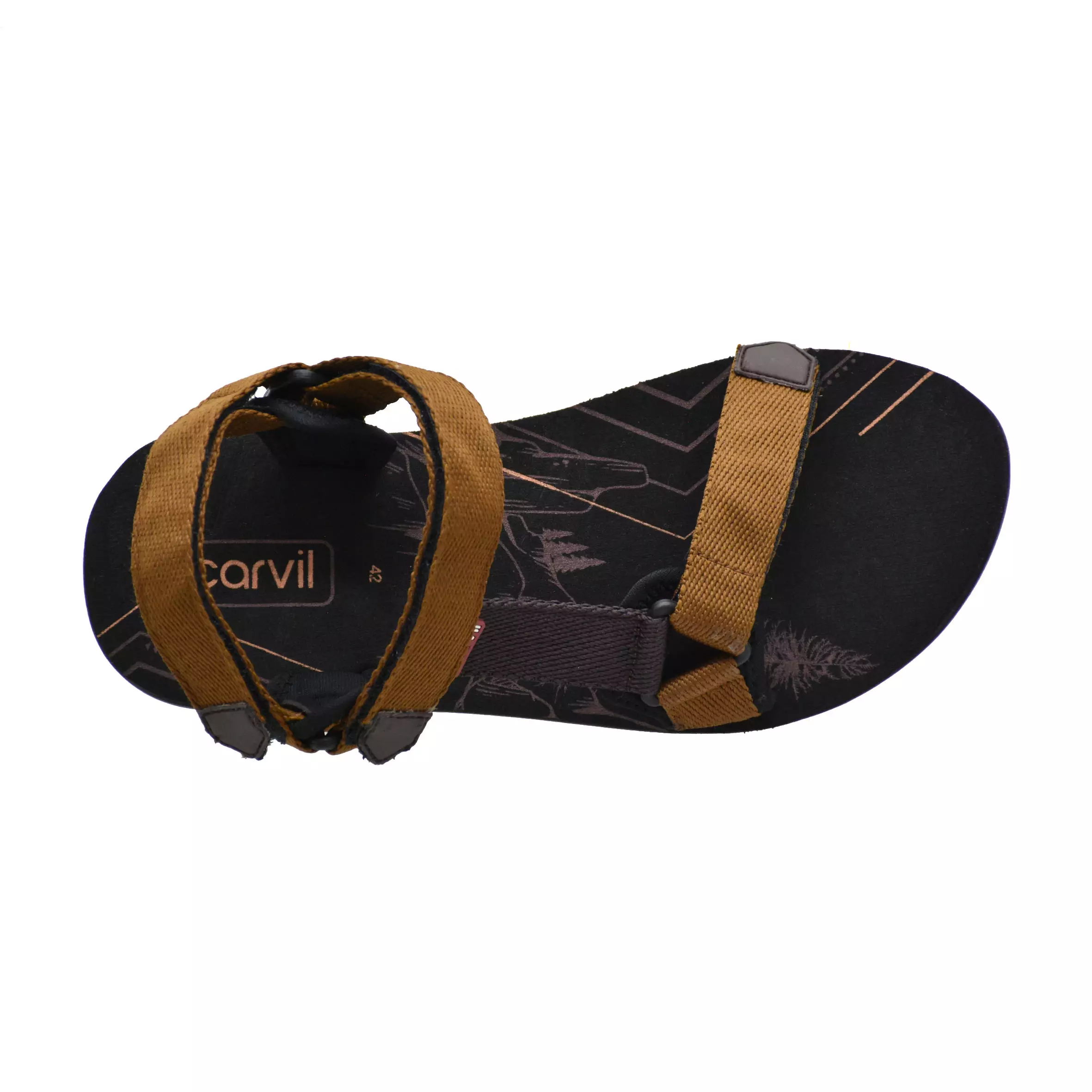 Carvil Sandal Gunung Pria Jeronimo-GM Stone/Brown