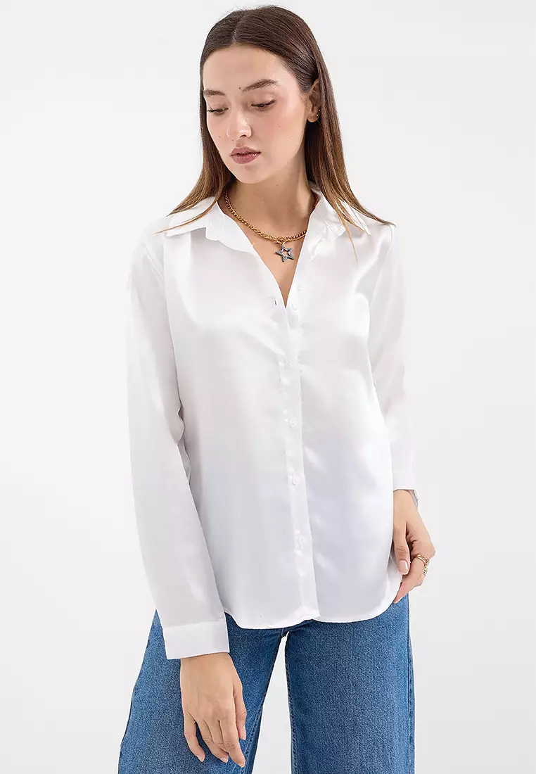 Long Sleeves Collared Shirt
