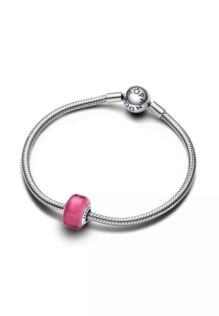 Pink Mini Murano Glass Charm