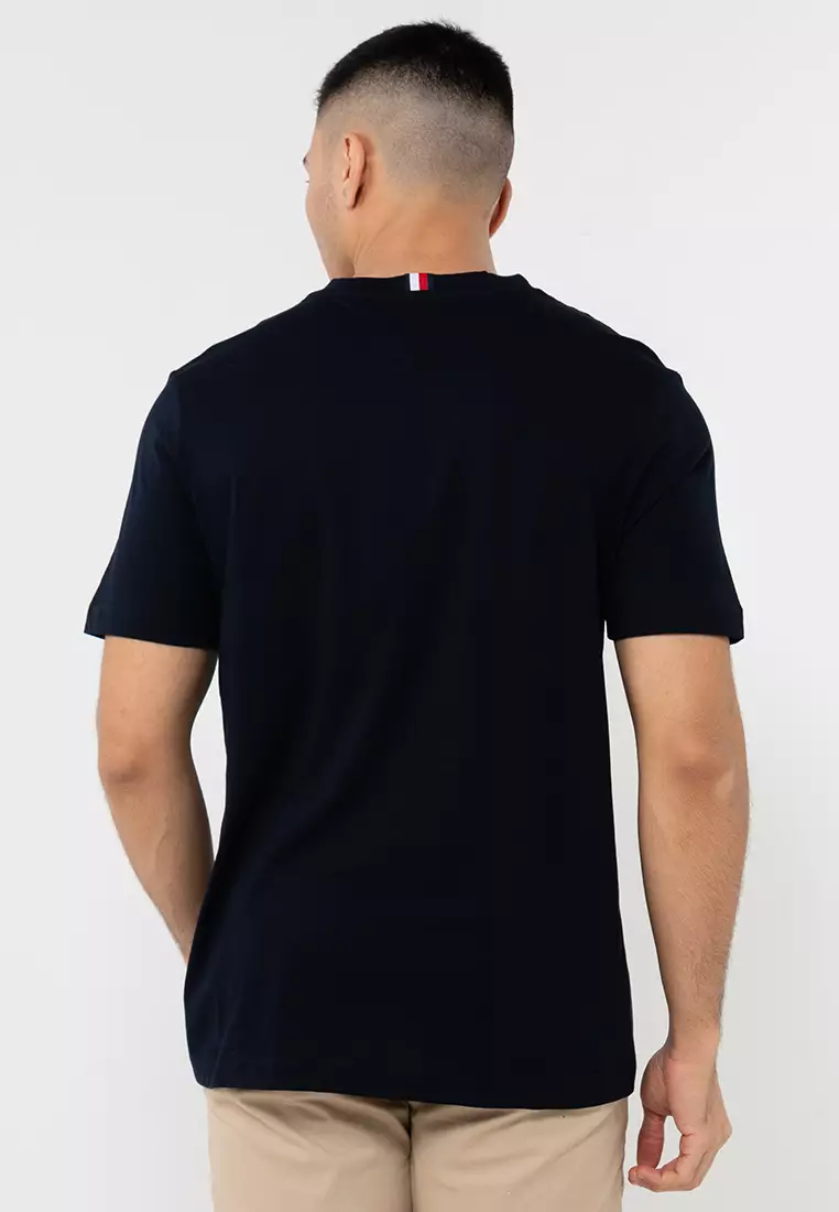 Buy Tommy Hilfiger Chest Hilfiger 85 Tee 2024 Online | ZALORA Singapore