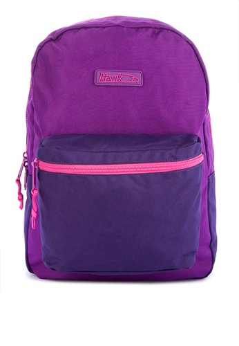 Shop Hawk Color Block Backpack Online On Zalora Philippines