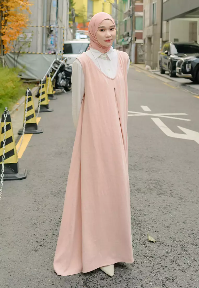 Lozy Hijab - Hagia Overall Peachy