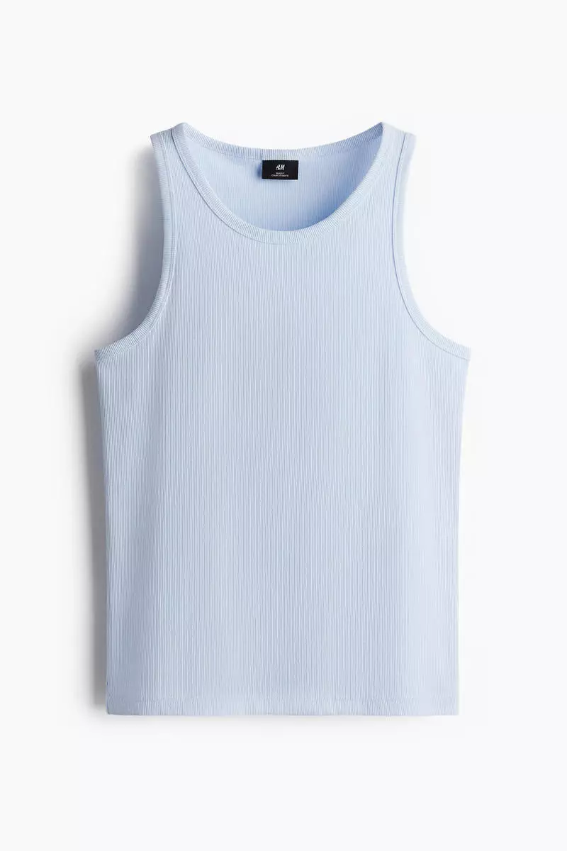 Slim Fit Ribbed vest top