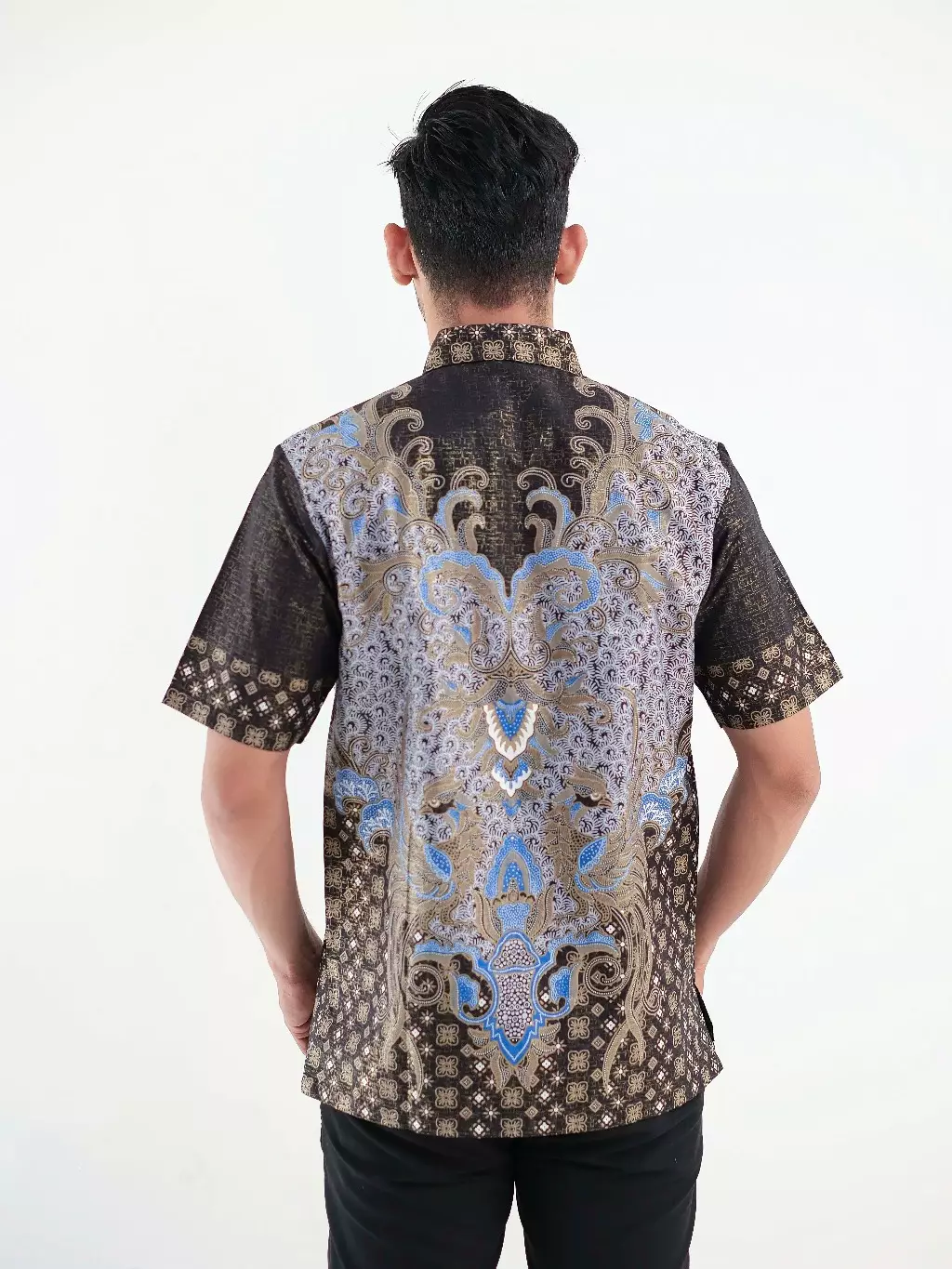 Prawira Kemeja Pendek Pria  Regular Fit Furing Foil