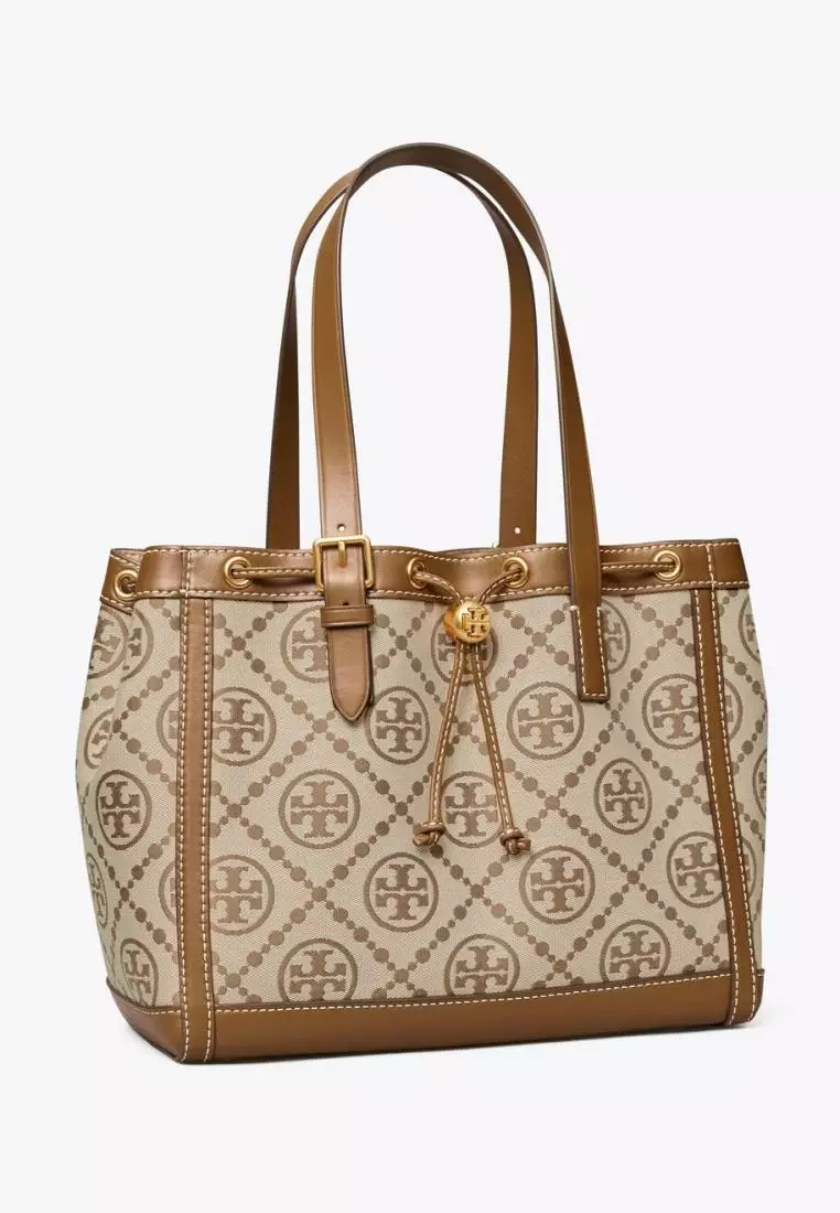 Tory Burch, Bags, Tory Burch T Monogram Coated Canvas Small Tote