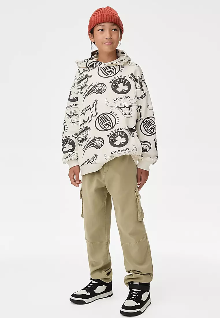 Cotton Rich Cargo Trousers