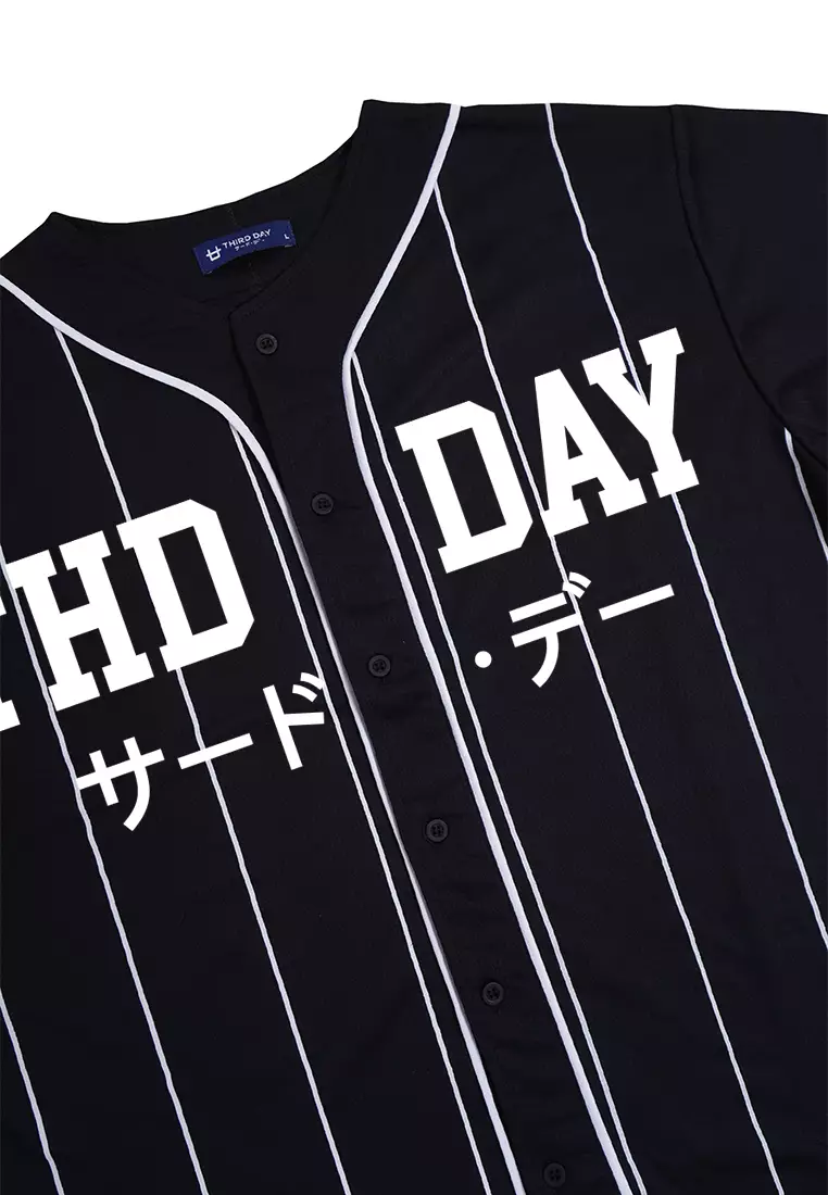 MT834Q s/s Men BB THD DAY blk baseball