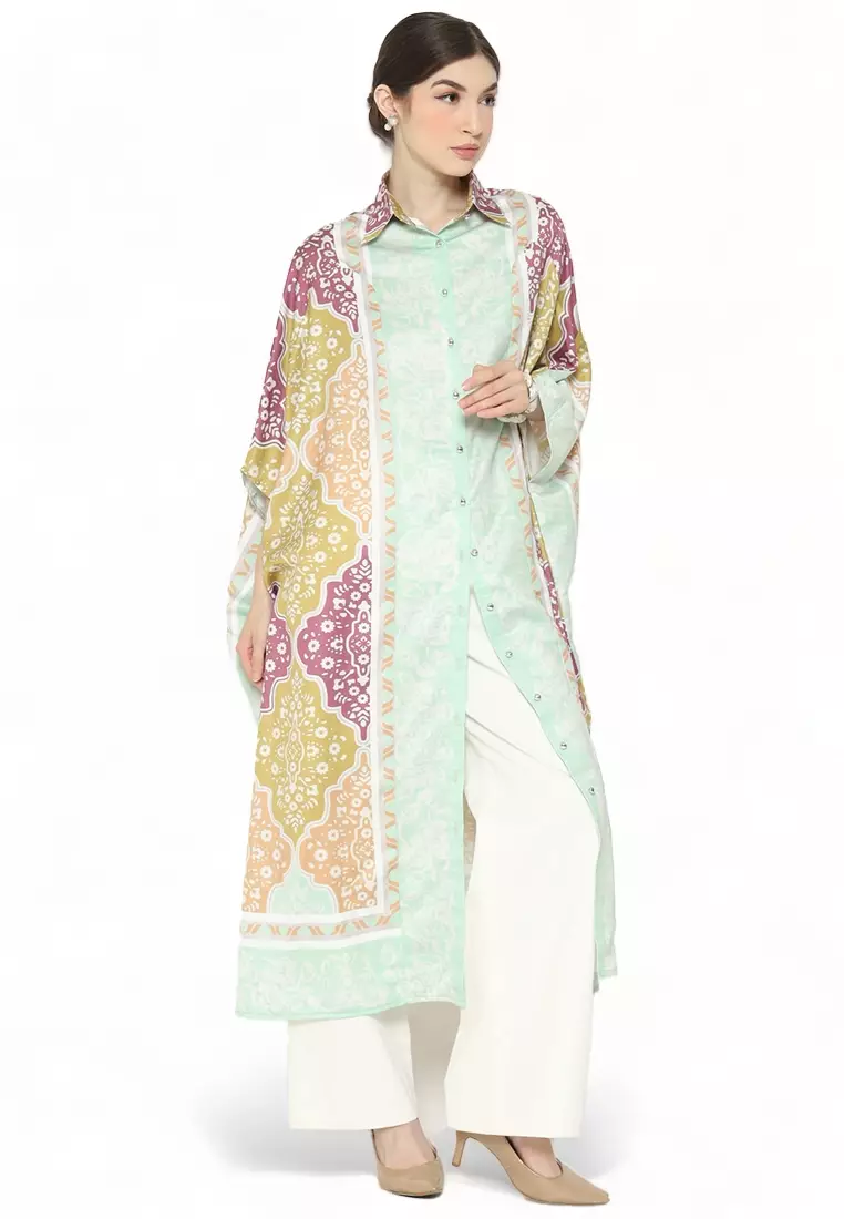 Kanzi Collared Kaftan