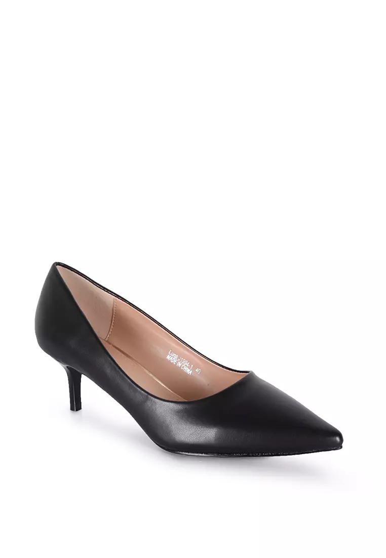 LUNA J1994-1 HEEL SHOES BLACK