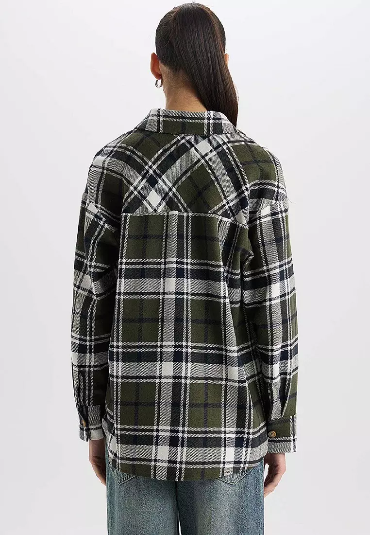 Checkered Flannel Lumberjack Shirt