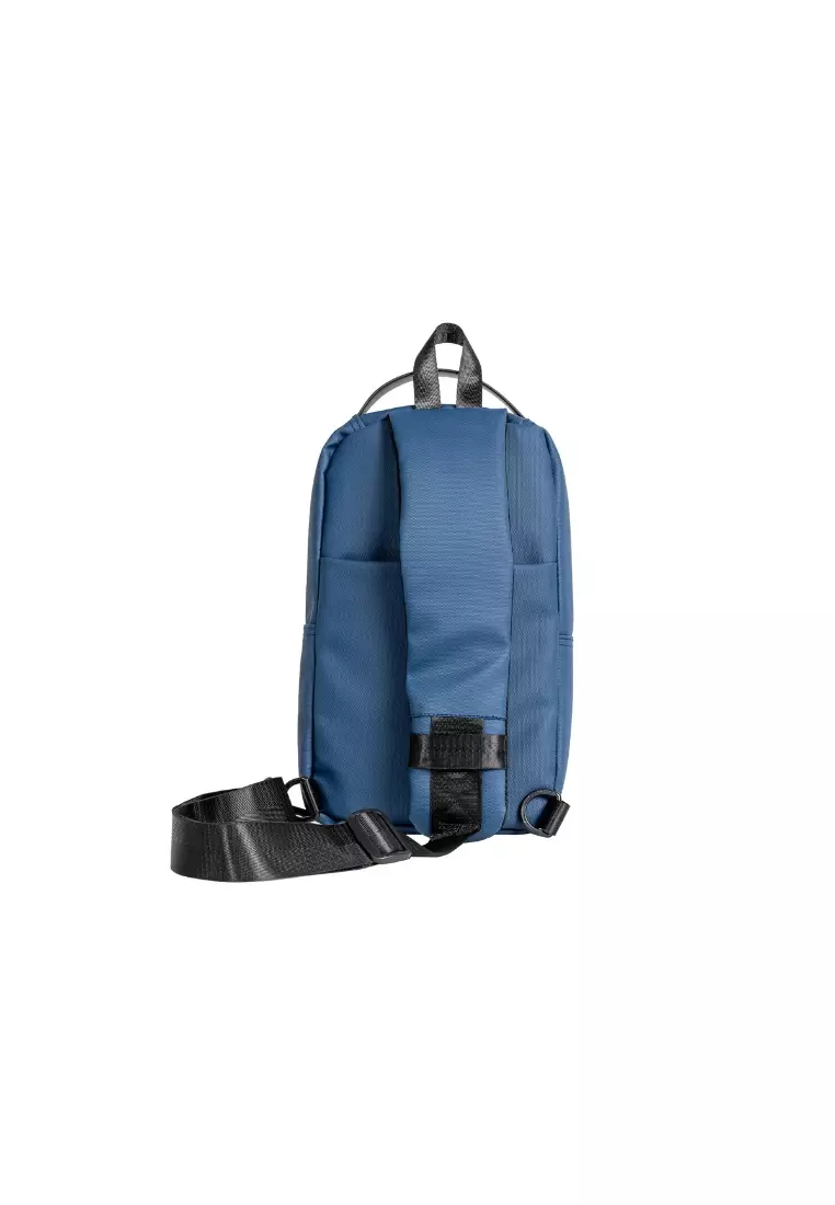 Travel Nylon Crossbody Sling Bag with Unique Button Design EBK 50102