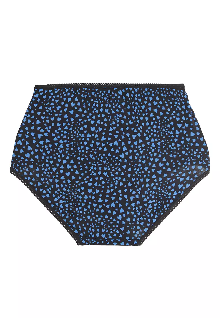 5pk Cotton Lycra Full Briefs