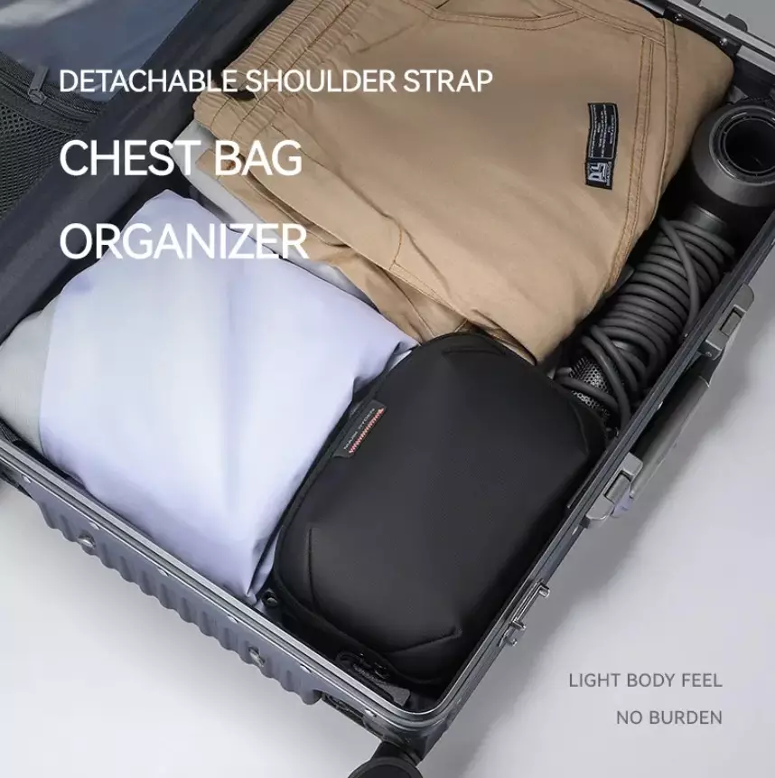 Mark Ryden Crossbody Shoulder Bag Tas Selempang Pria MR403- BLACK