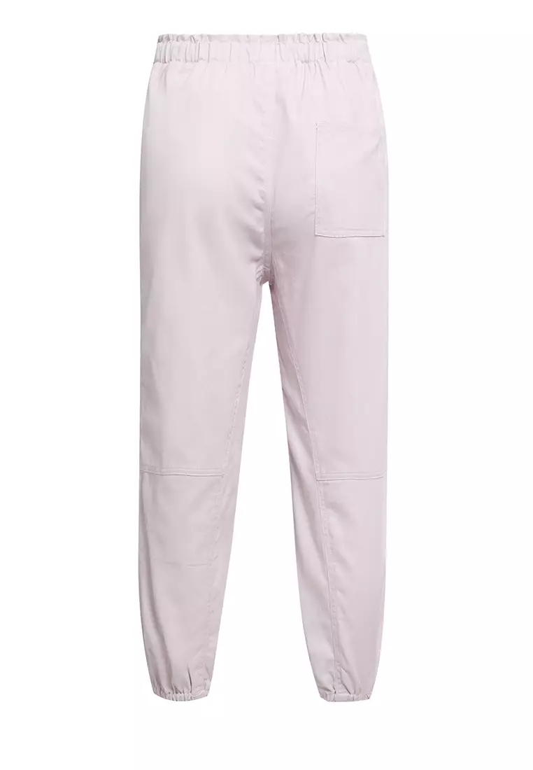 Pito Dito Girl Paloma Celana Jogger Panjang anak Dusty Pink - Size 14