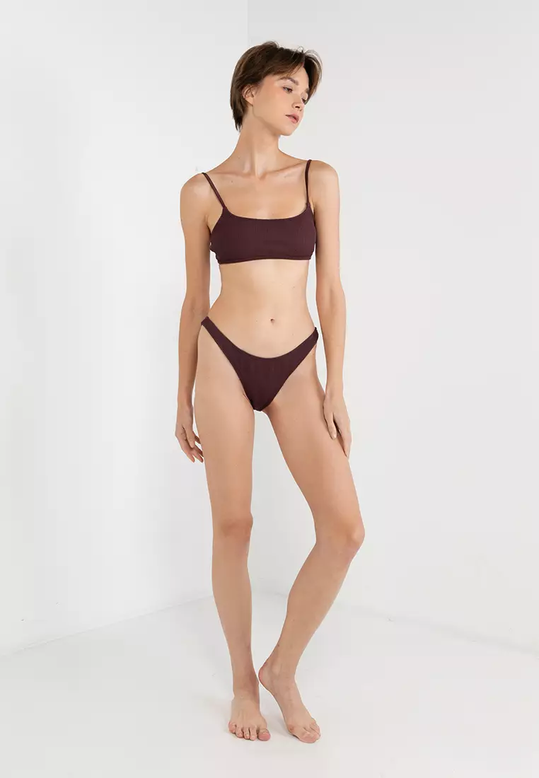 Refined High Side Brazilian Bikini Bottom