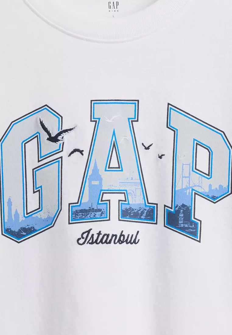 French Short Sleeve Relaxed Istanbul Tee