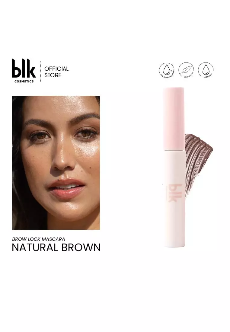 Discount on blk cosmetics  shoes - SKU: Fresh Soaked Brow Lock Mascara Natural Brown