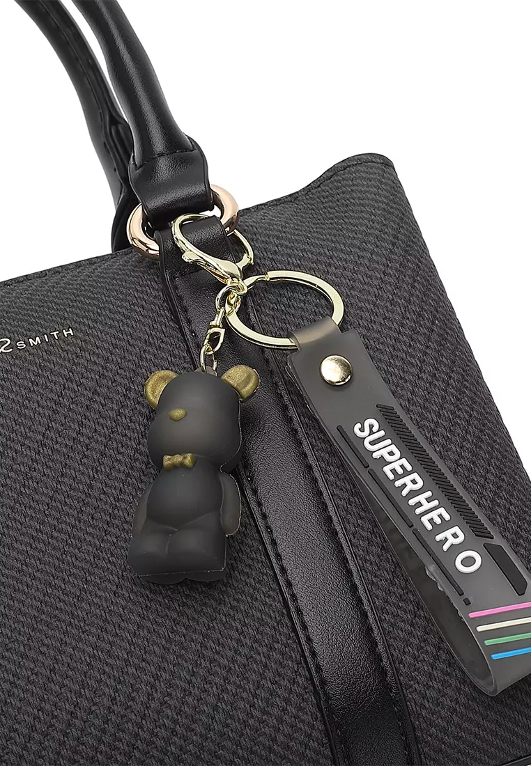 Women's Top Handle Bag / Sling Bag / Crossbody Bag / Shoulder Bag - Black