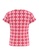 Gen Woo pink Checkerboard Rib T-shirt 500D3KA40135C2GS_6