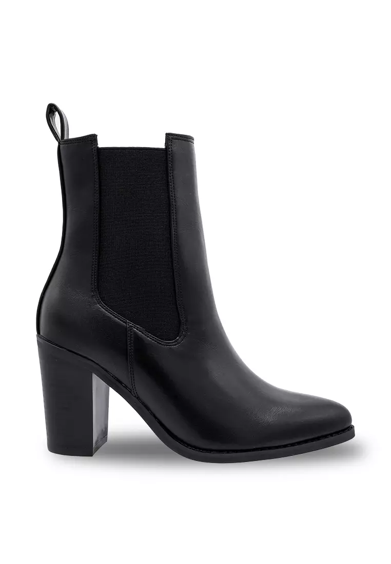 Discount on Noveni  shoes - SKU: Noveni Women Faux Leather Pointed Fashion Boots - 230490154