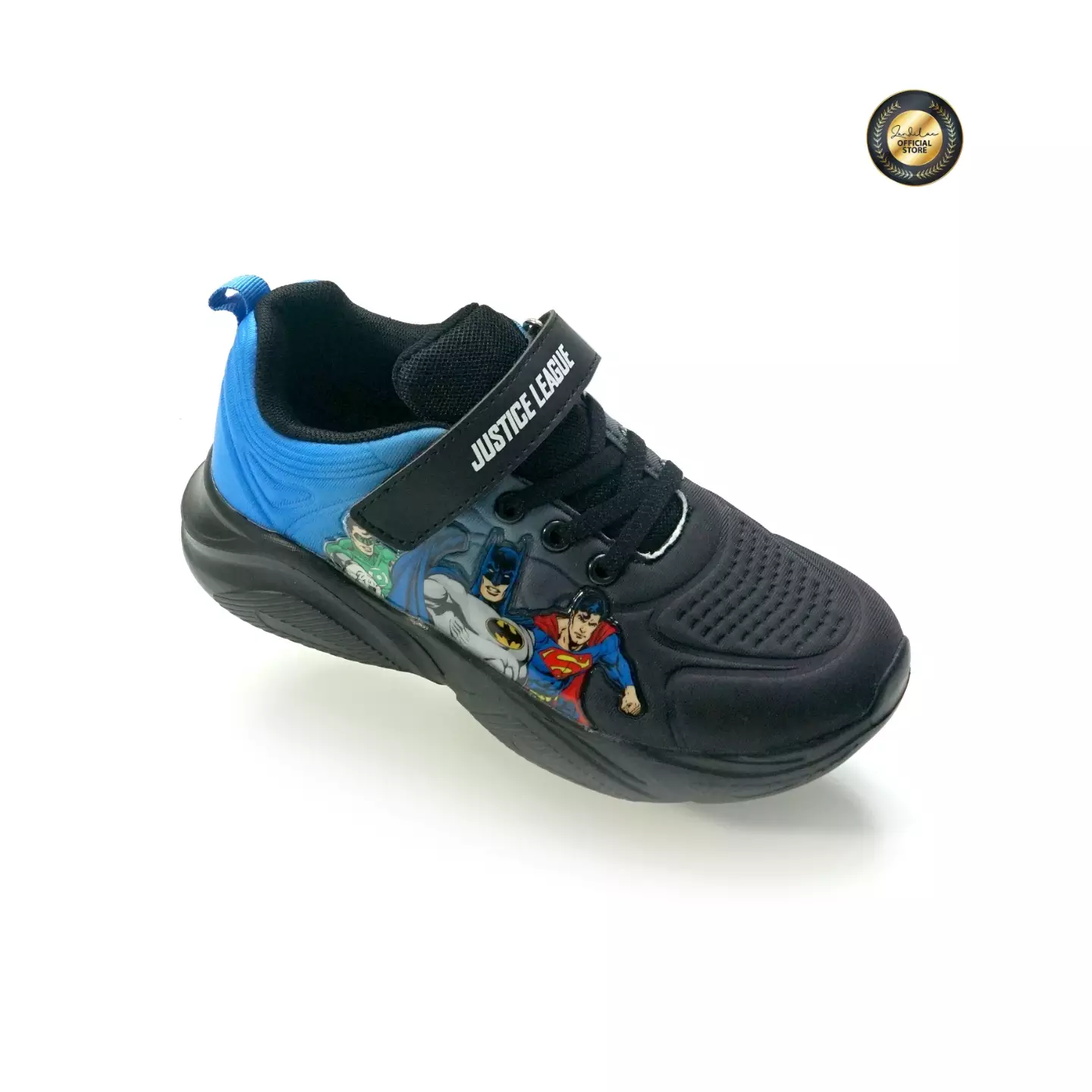 AVENGERS - SEPATU SNEAKERS ANAK LAKI TANGGUNG CH340373LT HITAM/BIRU by Zandilac