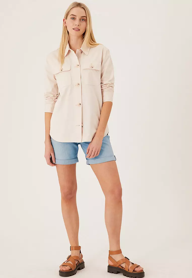 Denim Boyfriend Shorts