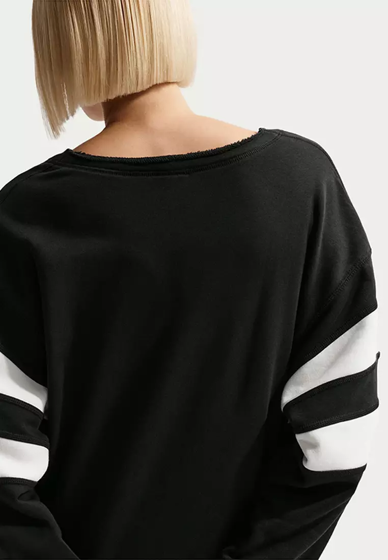 Sportswear Club Fleece Oversized V-Neck Sweatshirt