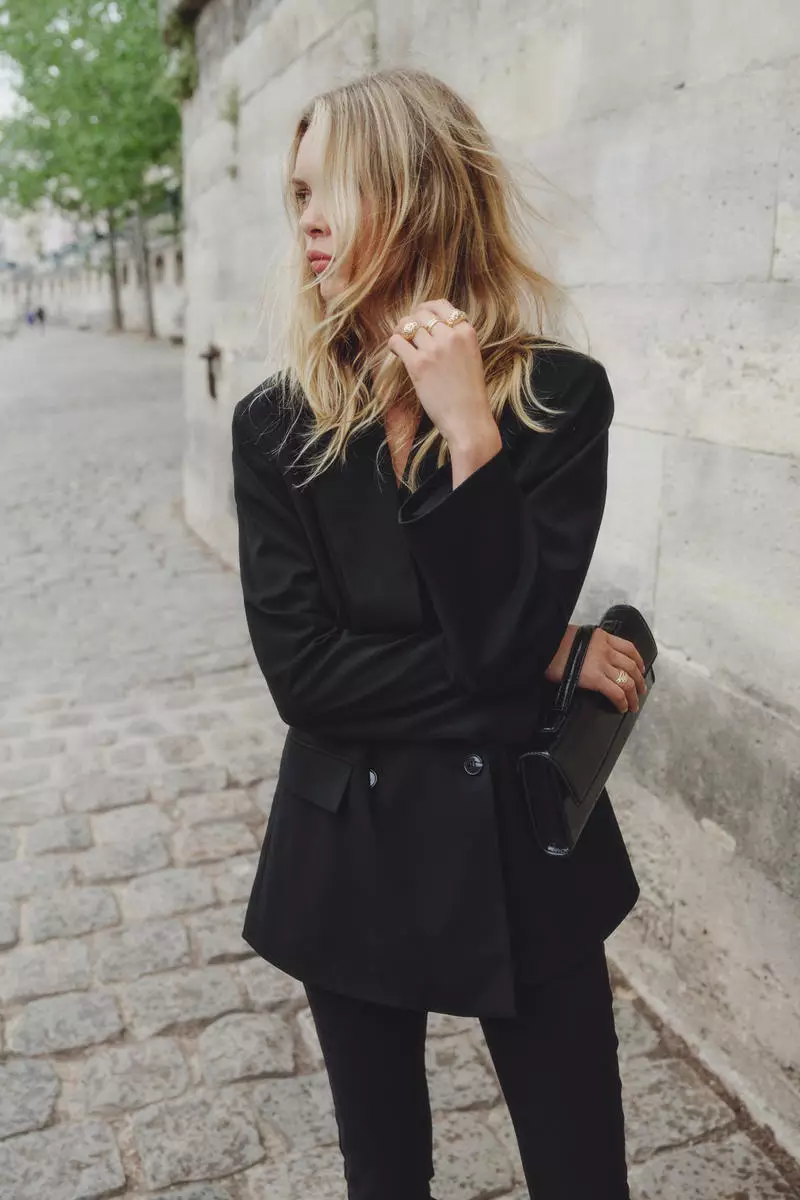 Double-breasted blazer