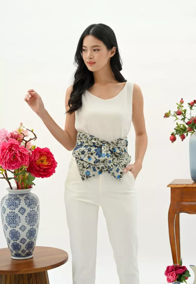 Obi belt batik puspa