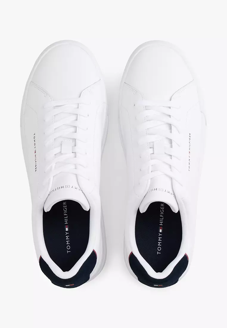 Court Leather Sneakers - Tommy Mainline
