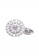 SHANTAL JEWELRY grey and white and silver Cubic Zirconia Silver Fireworks Brooch / Hijab Pin SH814AC62VKBSG_1