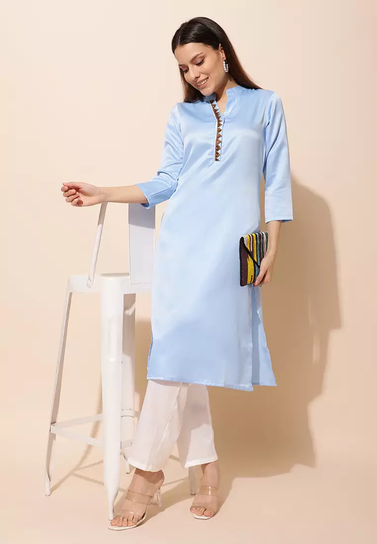 Chanira Festive Aliya Tunic-Blue