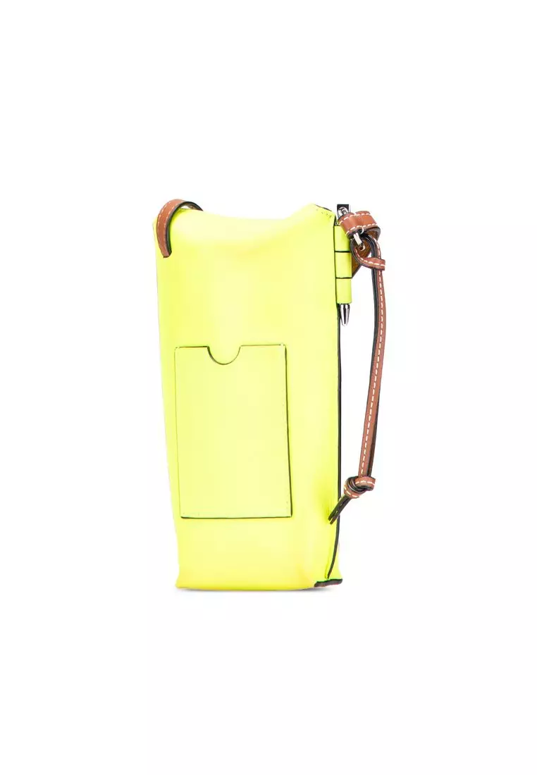 Buy Loewe Pre-Loved Loewe Smooth Calfskin Smiley Face Gate Pocket