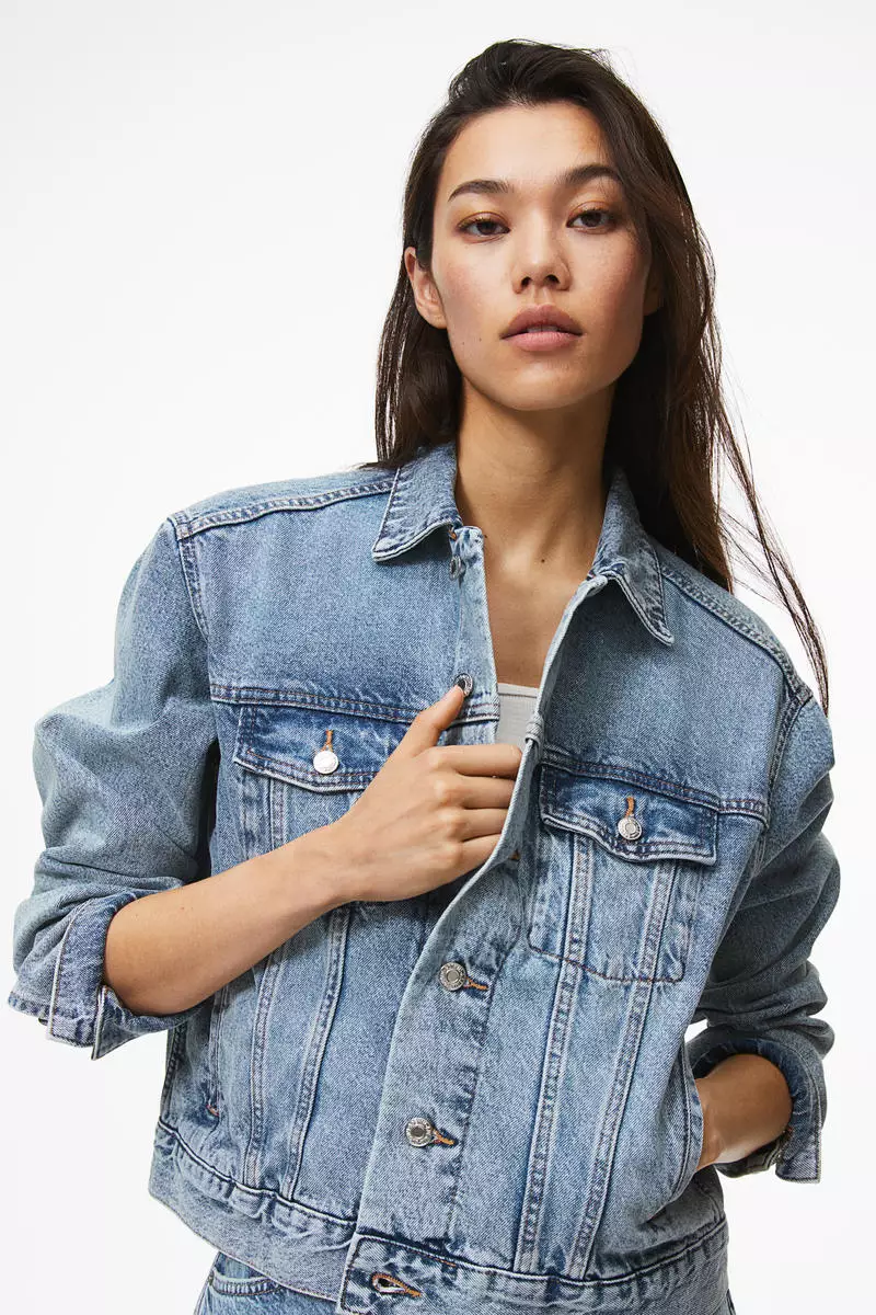 Harga denim jacket h&m top