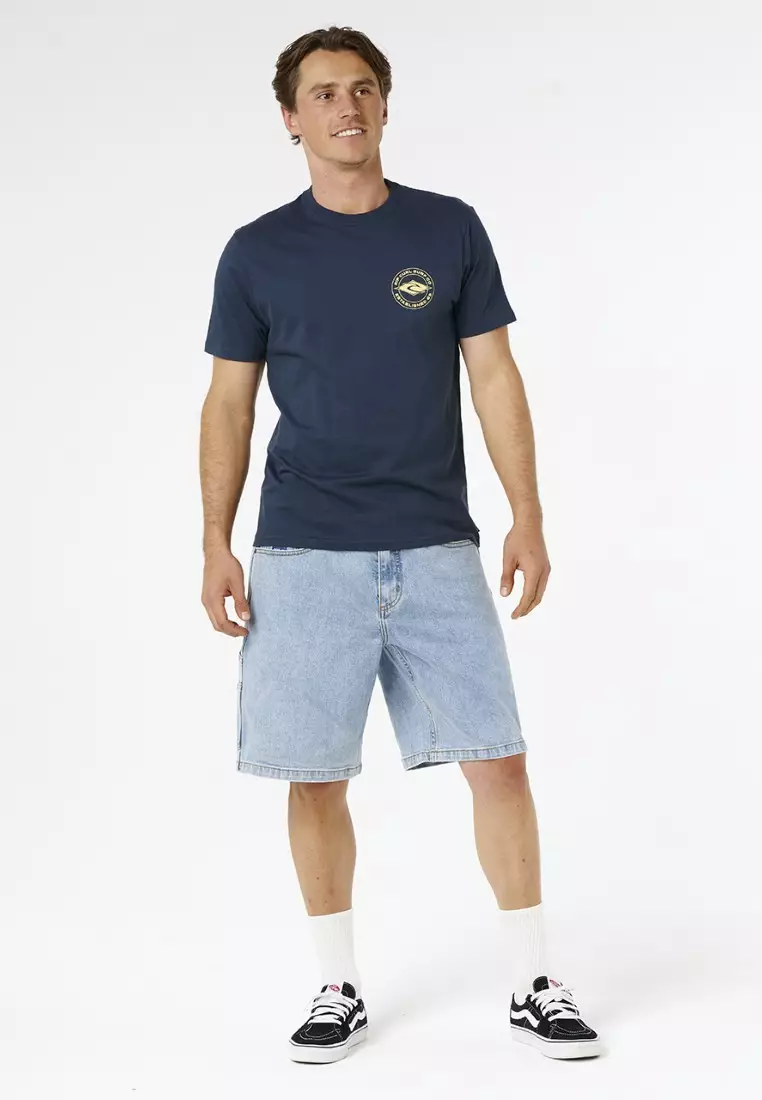 Men Staple Tee 0TQMTE-DARK NAVY