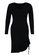 Trendyol black Plus Size Ruched Midi Dress 19978AA5475C47GS_5