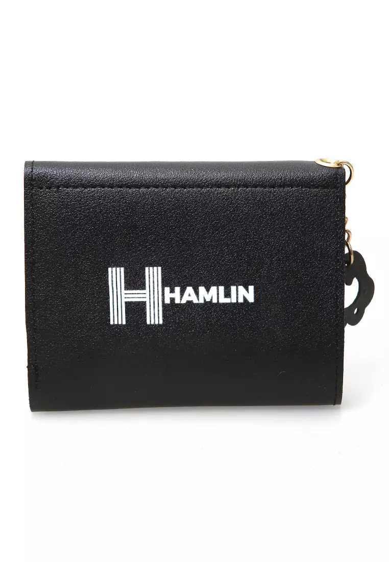 Fiore Dompet Anak Wanita Mini Short Wallet Cat Motive Many Slot Material Leather ORIGINAL - Black