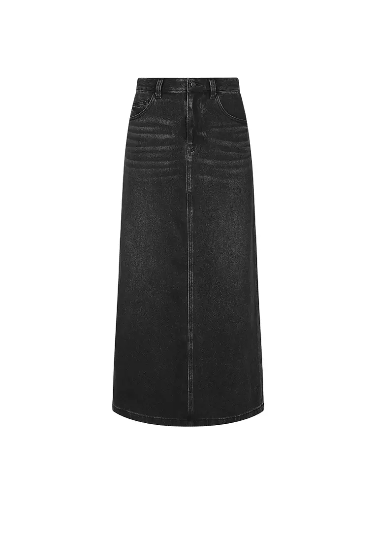 天絲環保A型長款腰裙