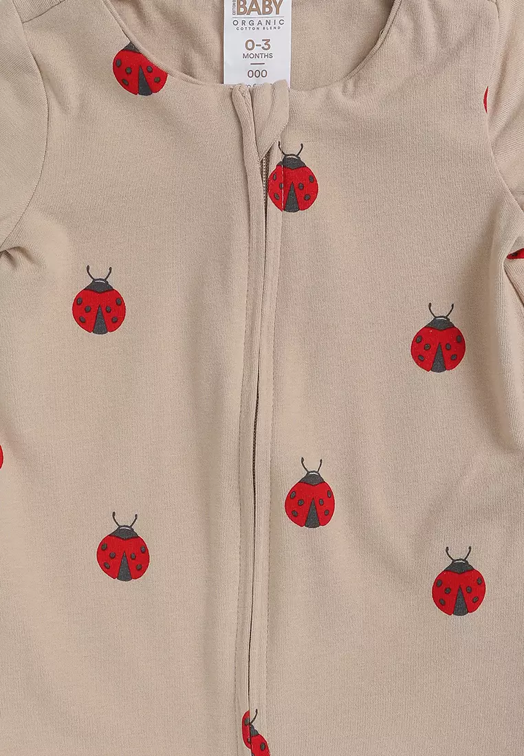 The Short Sleeve Zip Romper