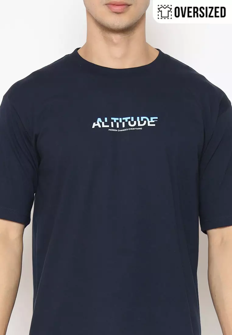 RBJ T-Shirt Cotton Combed Oversized Pria 2079250241