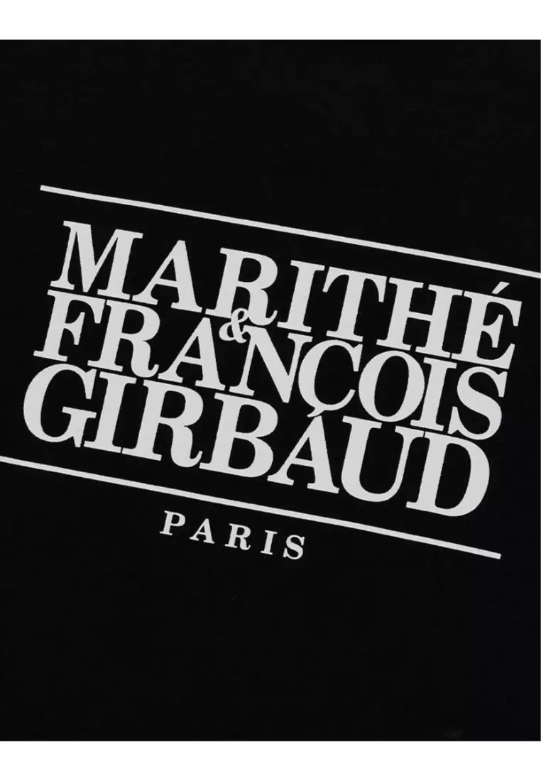 Jual Marithe Francois Girbaud Classic Logo Tee Black Original
