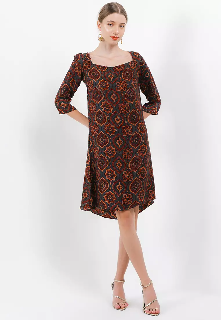 Chanira Valerie Dress-Grey Multi