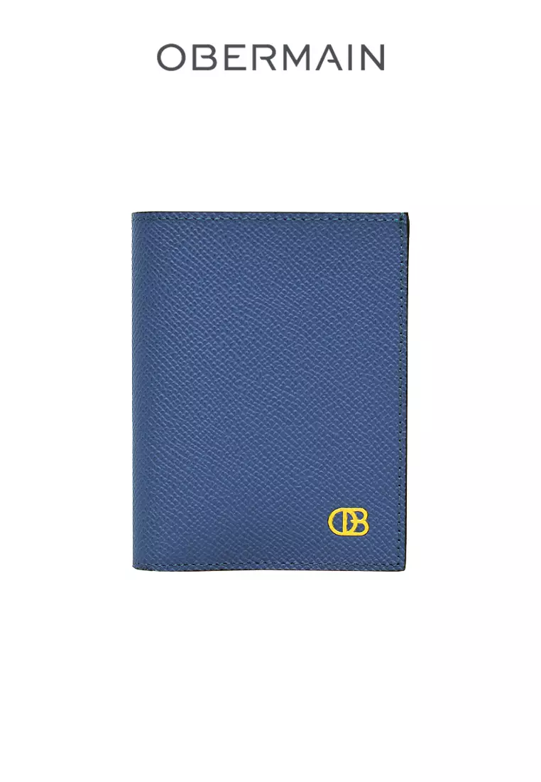 Ladies RFID Tall Wallet Genuine Leather Yellow
